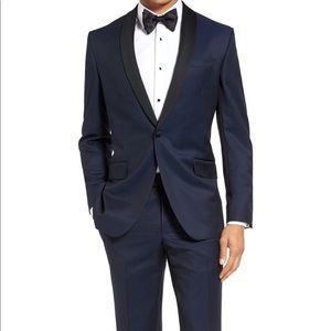 Ted Baker London Navy Shawl Tuxedo